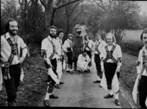 The Albion Morris Men. Sadly do not dance much these days. (We think they now use their sticks for walking!)